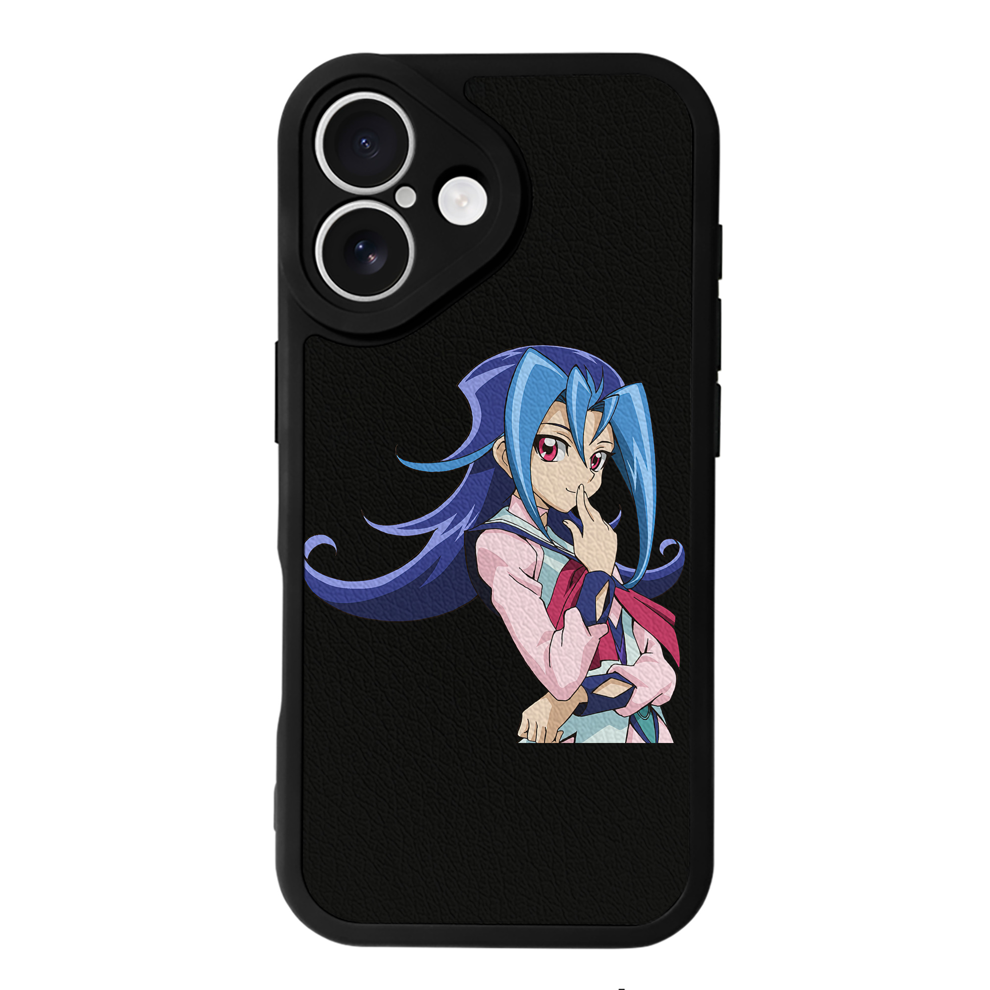 遊☆戯☆王 Yu-Gi-Oh! 【iPhone 16シリーズ対応】シリコンスマホケース（レザー調） 材質：シリコン